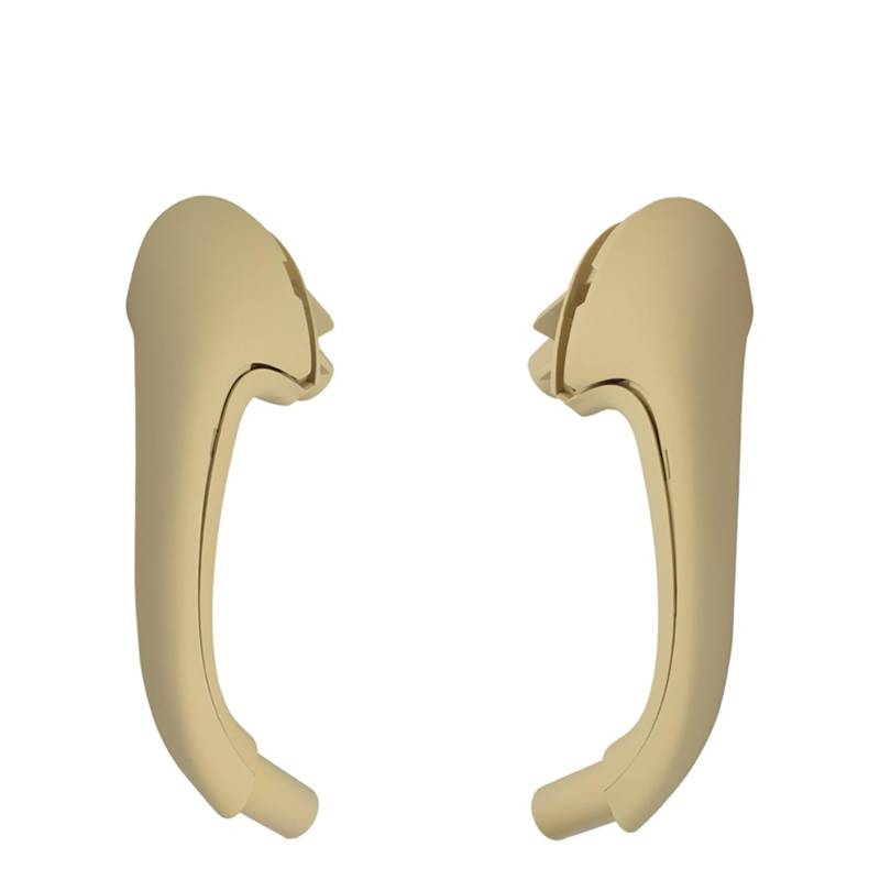 ZDPVK Innentürgriff Auto Vorne Links Rechts Innen Tür Pull Träger Abdeckungen Griffe Trim for Mercedes Benz W203 C-Klasse 2038101551 2038101651(Beige-Front) von ZDPVK