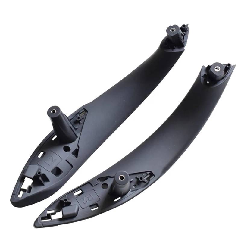 ZDPVK Innentürgriff Innere Türen Griff Pull Trim Abdeckung Auto Zubehör for BMW 3 Serie F30 316d 318d 320d F31 320i 325d 2014-2018 51417279312(Black-2pcs-Rear) von ZDPVK