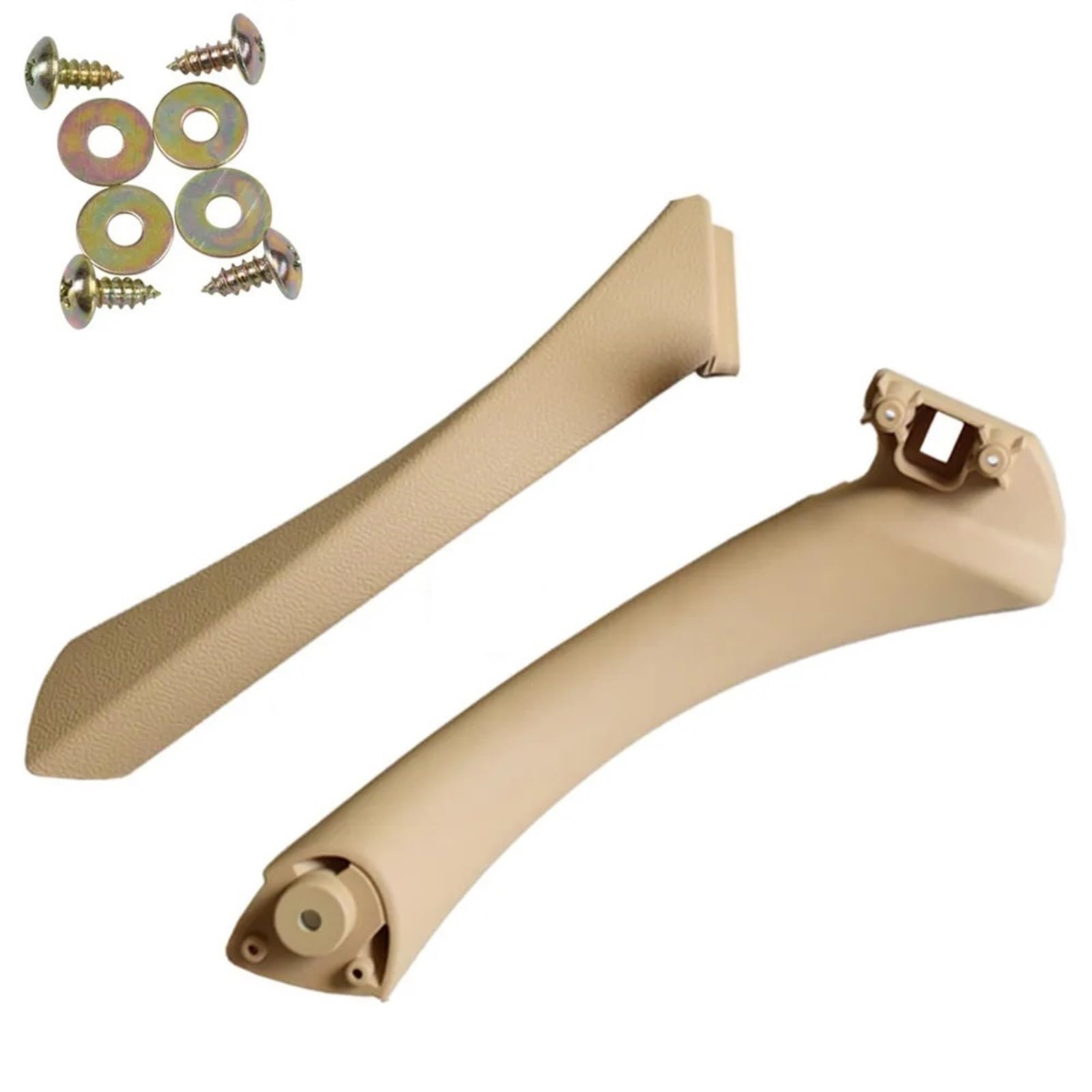 ZDPVK Innentürgriff Links Rechts Auto Innengriff Innentür Armlehne Panel Pull Trim Abdeckung for BMW 3 Serie E90 E91 316 318 320 325 328 51417230849(Beige-Set-Right) von ZDPVK