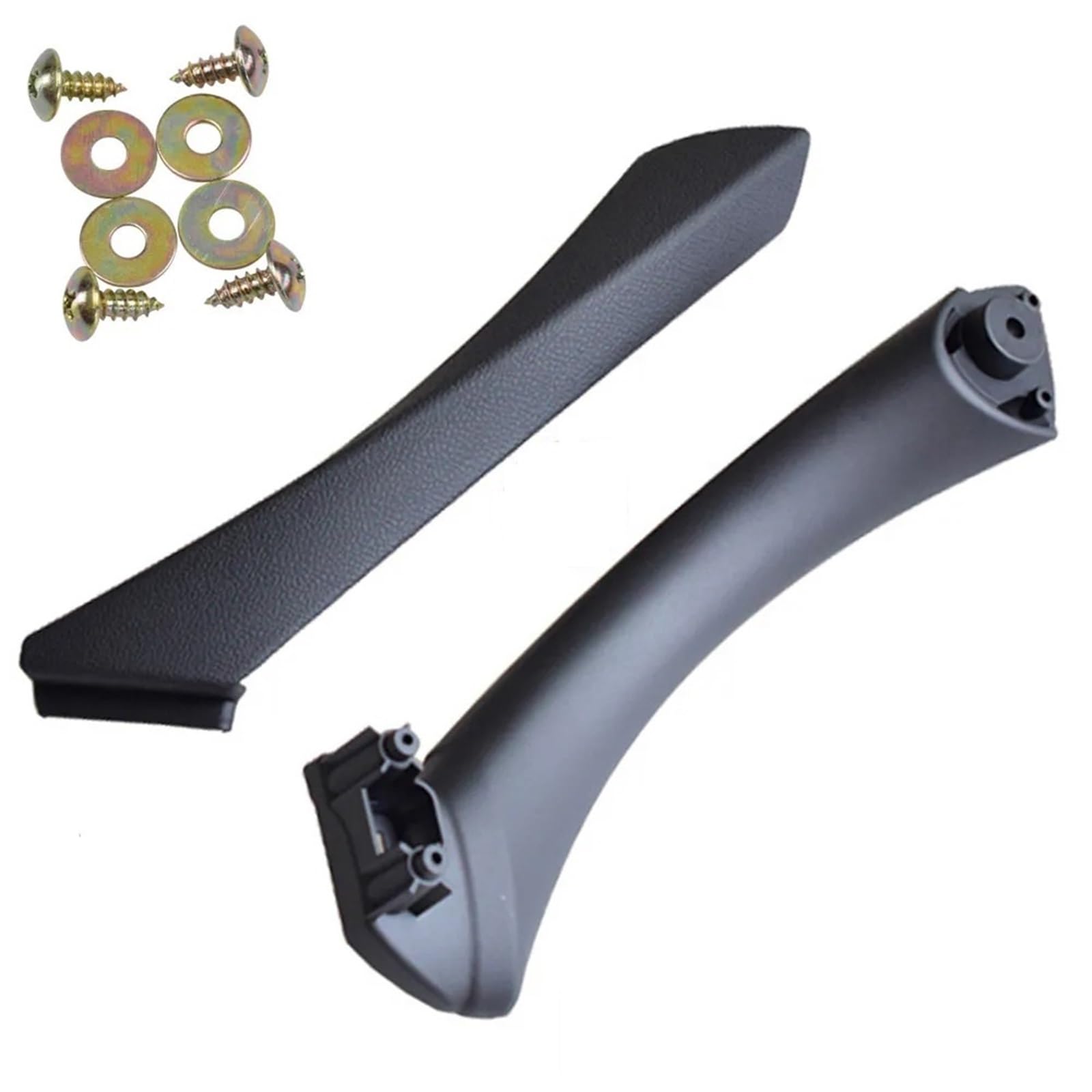 ZDPVK Innentürgriff Links Rechts Auto Innengriff Innentür Armlehne Panel Pull Trim Abdeckung for BMW 3 Serie E90 E91 316 318 320 325 328 51417230849(Black-Set-Left) von ZDPVK