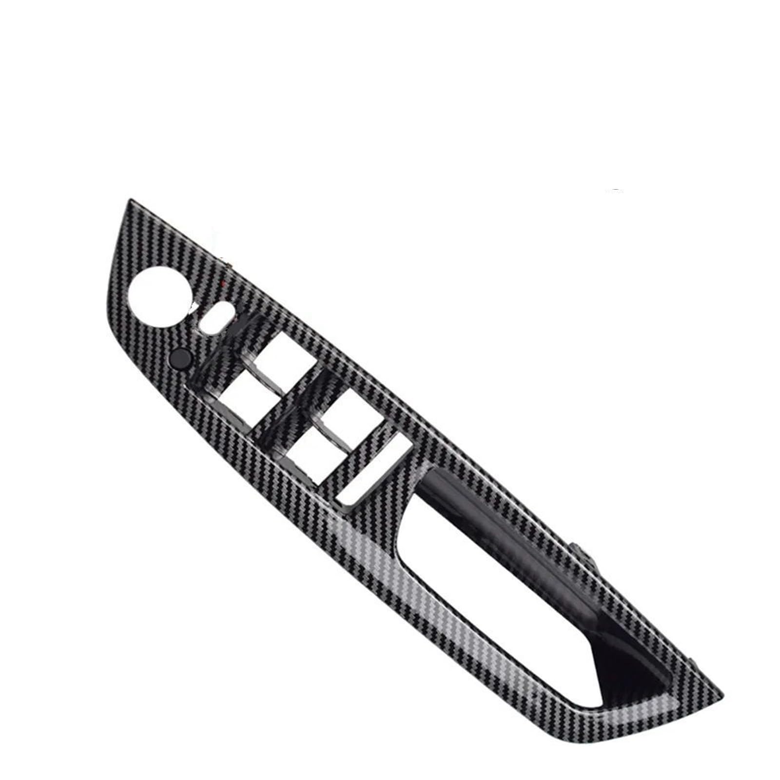 ZDPVK Innentürgriff RHD Armlehne Auto Innentürgriff Innenverkleidung Pull Trim Abdeckung Griff Armlehne Ersatz Passend for BMW E70 E71 E72 X5 X6(Standard-CF) von ZDPVK