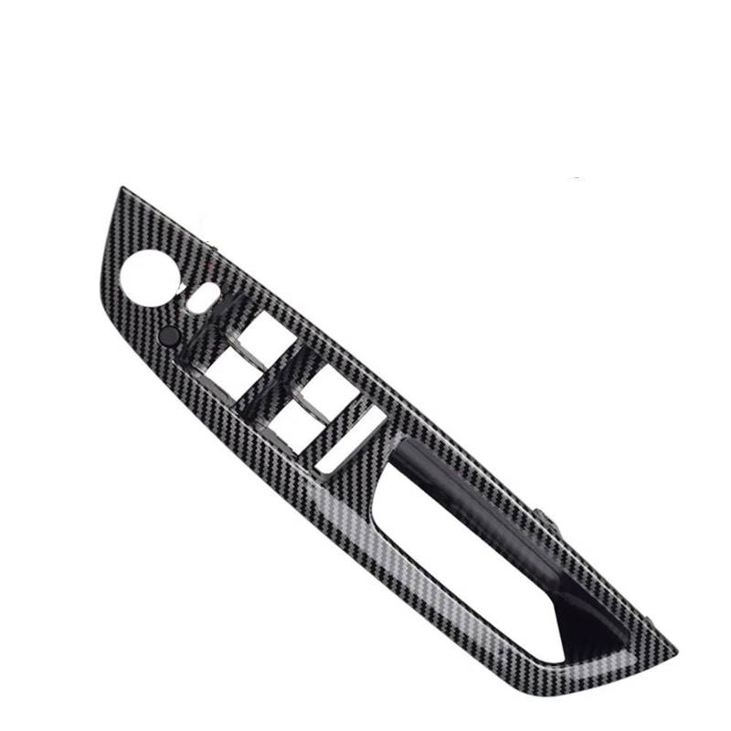 ZDPVK Innentürgriff RHD Armlehne Auto Innentürgriff Innenverkleidung Pull Trim Abdeckung Griff Armlehne Ersatz Passend for BMW E70 E71 E72 X5 X6(Standard-CF) von ZDPVK