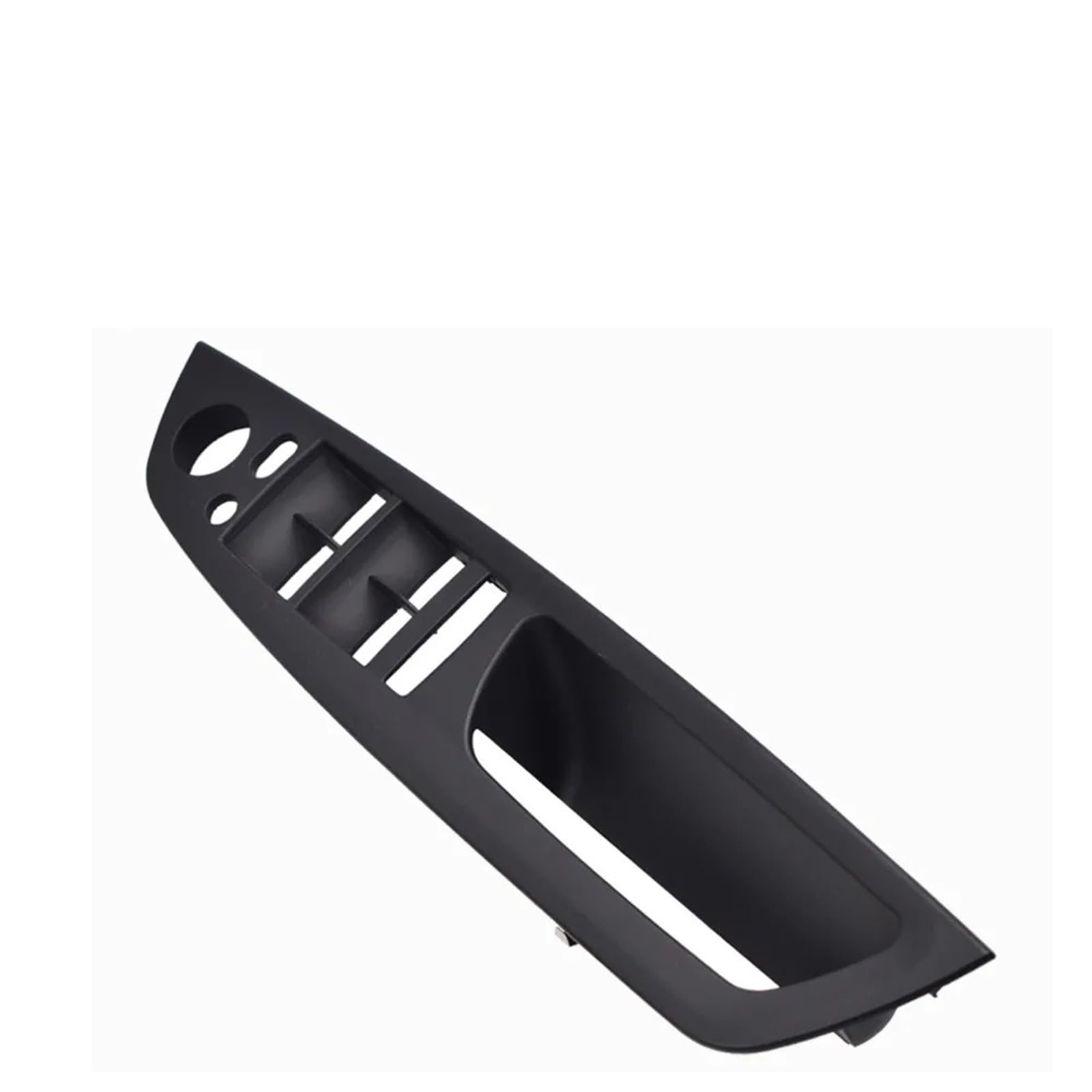 ZDPVK Innentürgriff RHD Carbon Fiber Beige Schwarz Auto Linke Innentür Armlehne Griff Innere Panel Pull Trim Abdeckung for BMW E70 E71 x5 X6(High-Black) von ZDPVK