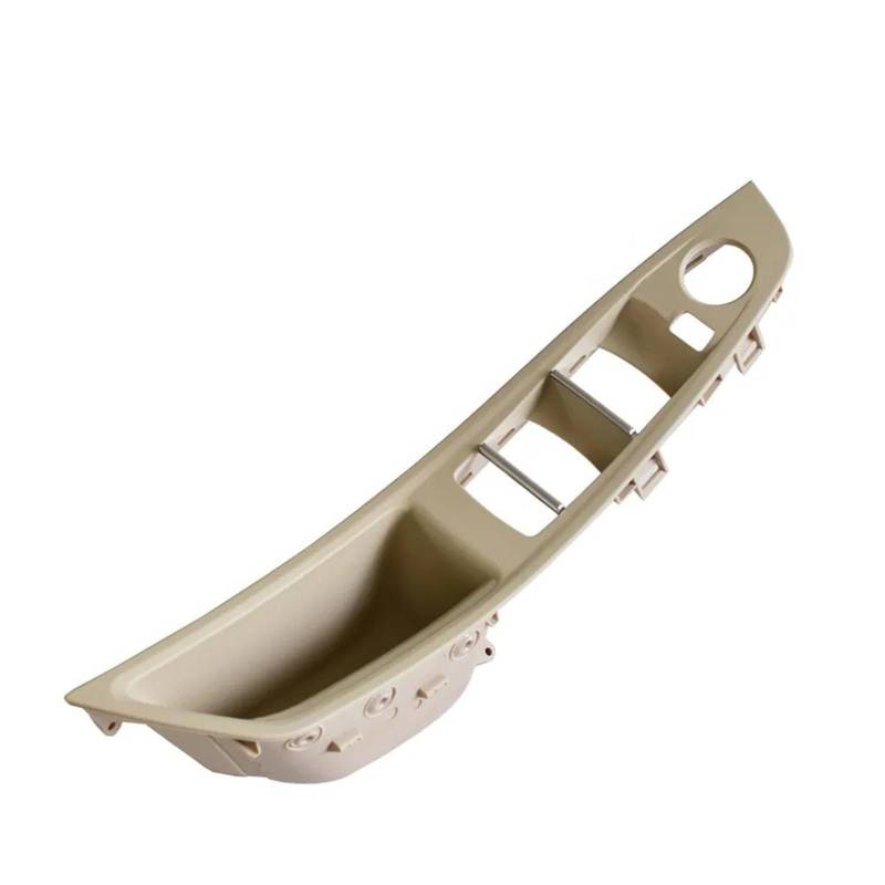 ZDPVK Innentürgriff Rechte Fahrer Autos RHD for BMW 5 Series F10 F11 Innen Armlehne Fenster Schalter Panel Abdeckung Tür Pull Griff 520i 523i 525i 51417225865(Beige White-LHD) von ZDPVK