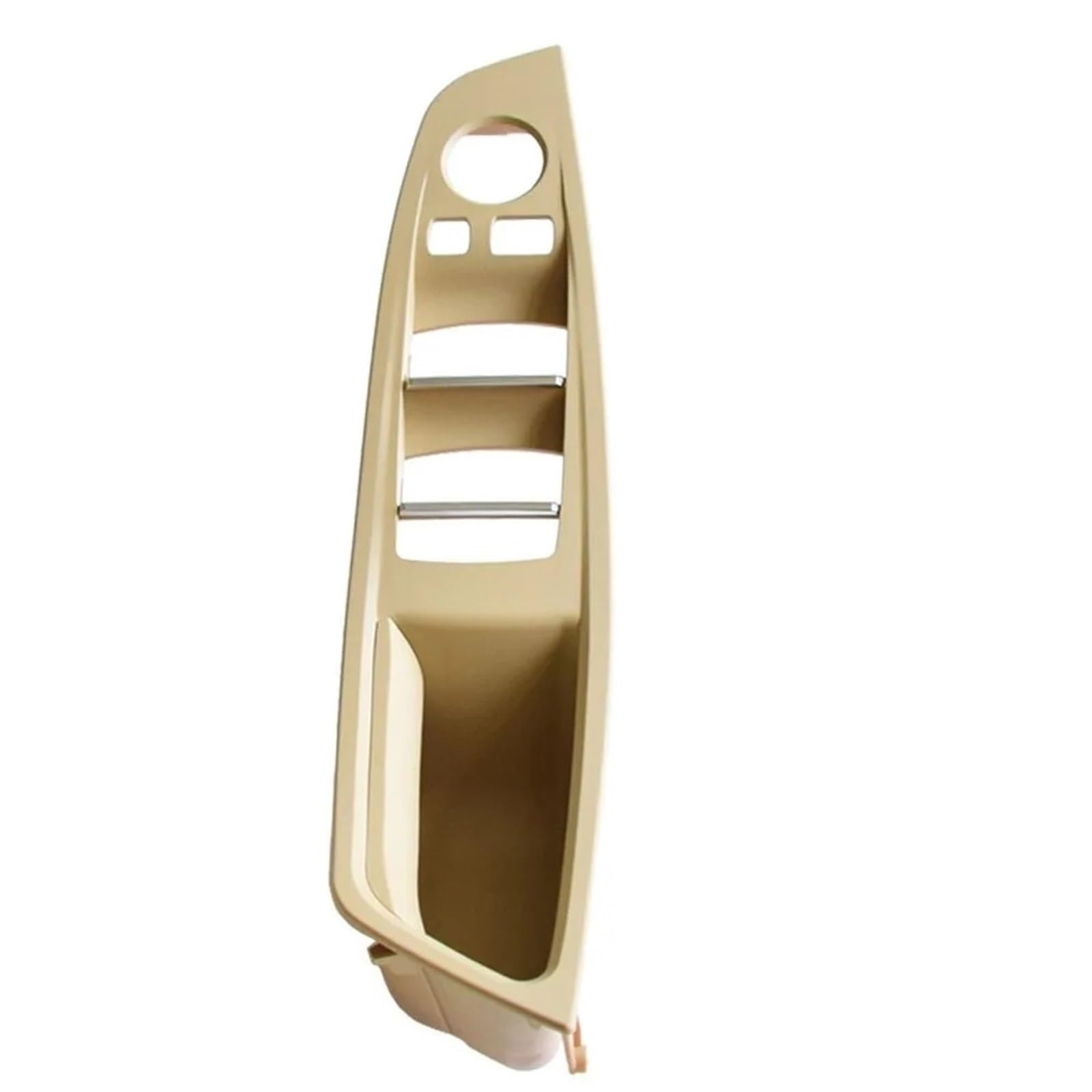 ZDPVK Innentürgriff Rechtslenker RHD Weinrot Auto Innentürgriff Innenverkleidung Pull Trim Cover Armlehne for BMW 5er F10 F11 520 525(Beige) von ZDPVK