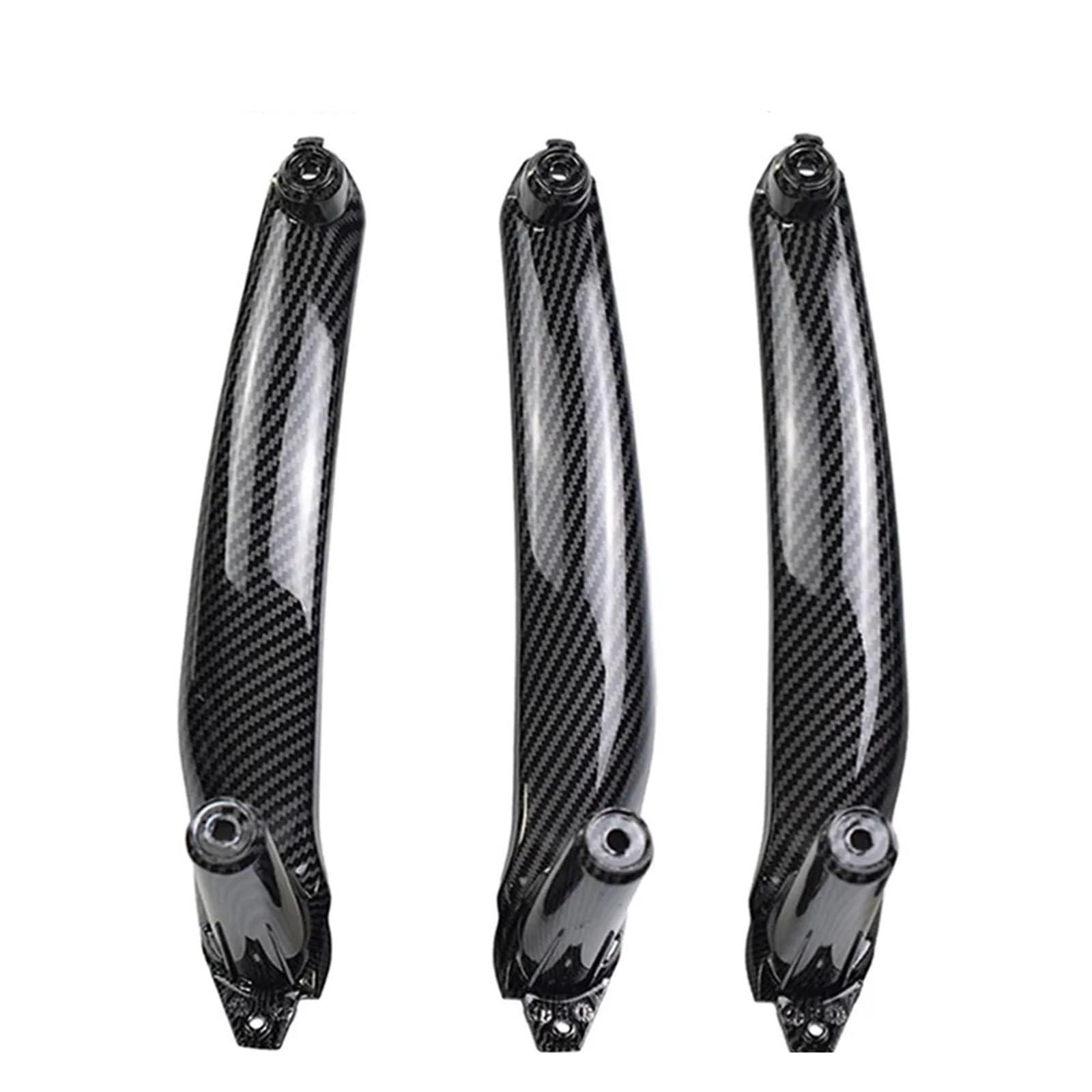 ZDPVK Innentürgriff for BMW E70 E71 E72 X5 X6 2007-2013 Neue Auto Links Rechts Carbon Fiber Innen Tür Armlehne Griff innere Panel Pull Trim Abdeckung(LHD-Carbon-3Pcs) von ZDPVK