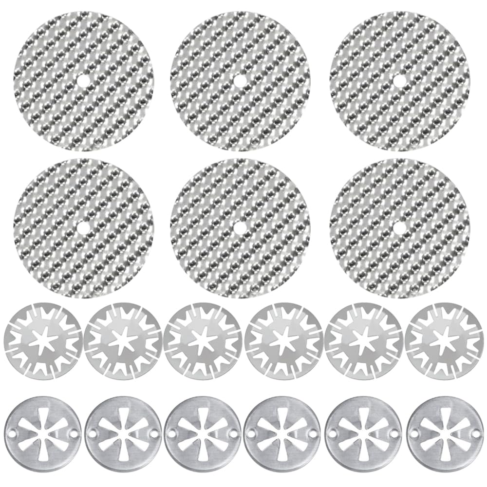 18 Stück Hitzeschutzplatte Reparatursatz für Auto,Klemmscheiben Hitzeschutzblech (52mm),Befestigung Hitzeblech (30mm),Reparaturset Hitzeschutzblech VW Audi Kompatibel mit Skoda N90335004 6715468 von ZDQC