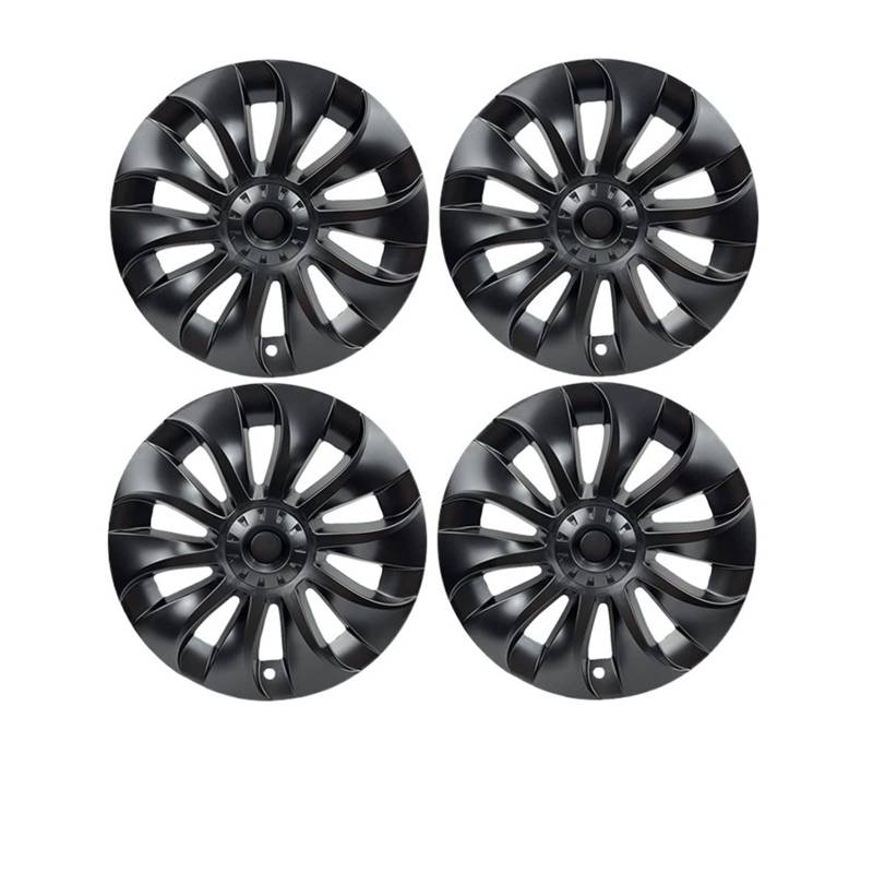 4 Teile/satz 18/19 Zoll Auto Radkappen Kompatibel Für Tesla Modell 3 2020-2022 Auto Radkappen Modifikation Dekorativer Schutz Auto Rad(19 inch Gun Gray) von ZDTYKWPH