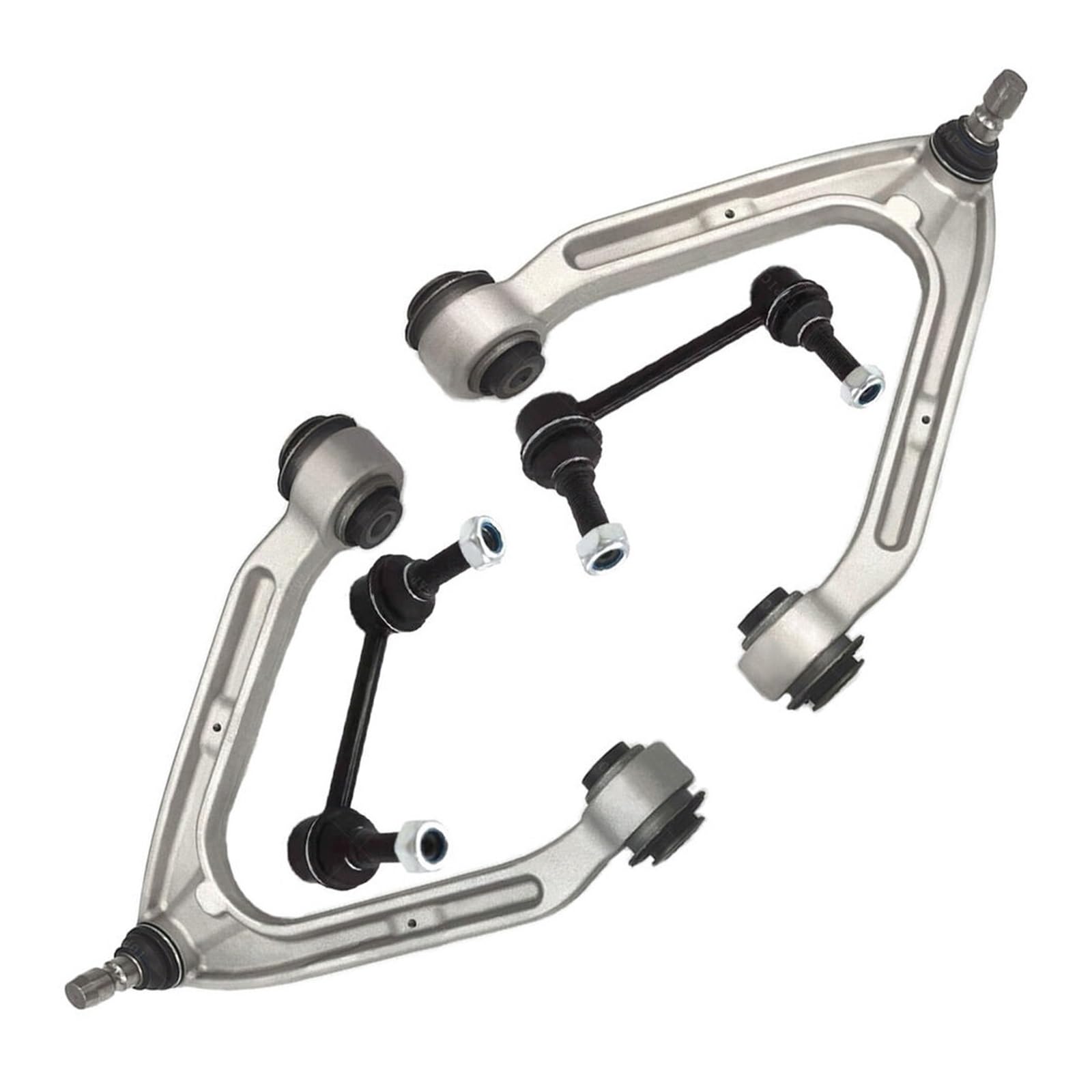 4 stücke Front Upper Querlenker W/Kugelgelenk Stabilisator Sway Bar Link Kit Kompatibel Für Hummer H3 H3T 2006 2007 2008 2009 2010 von ZDTYKWPH