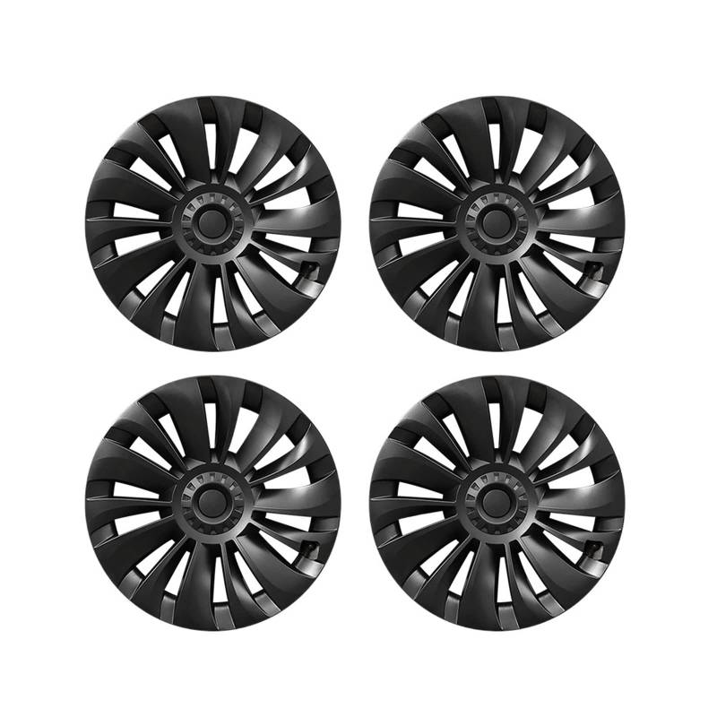 4Pcs 19 Zoll Blade Radkappen Ersatz Radkappe Volle Abdeckung Auto Radkappe Kompatibel für Tesla Modell Y(4Pcs) von ZDTYKWPH