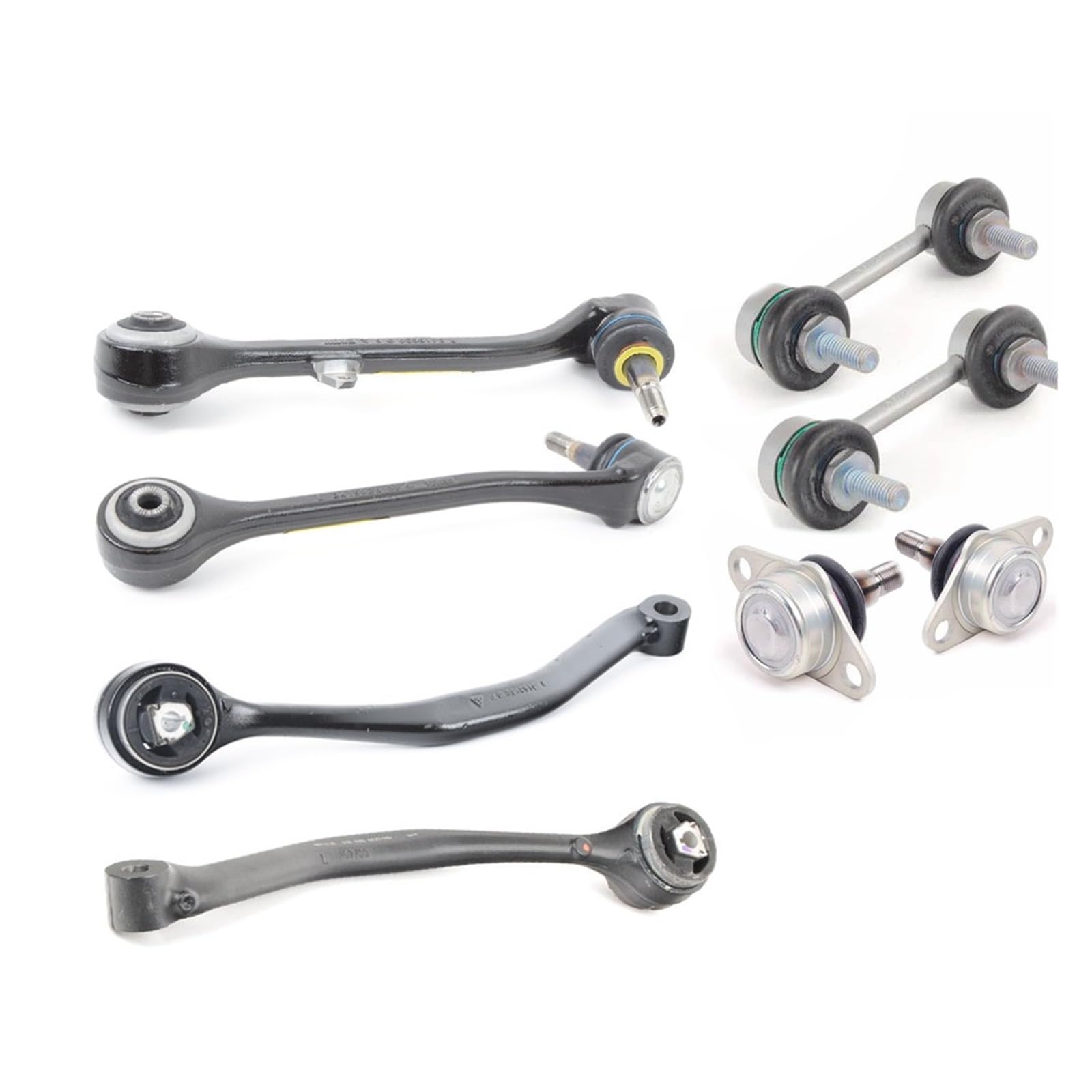 Auto-Ersatzteile 1 Satz 8-teilig vorne links rechts untere Querlenkerverbindung Stabilisator Kugelgelenk kompatibel für BMW X3 F25 X4 F26 von ZDTYKWPH