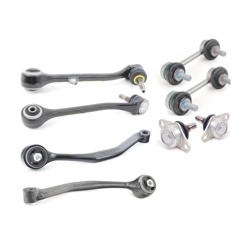 Auto-Ersatzteile 1 Satz 8-teilig vorne links rechts untere Querlenkerverbindung Stabilisator Kugelgelenk kompatibel für BMW X3 F25 X4 F26 von ZDTYKWPH