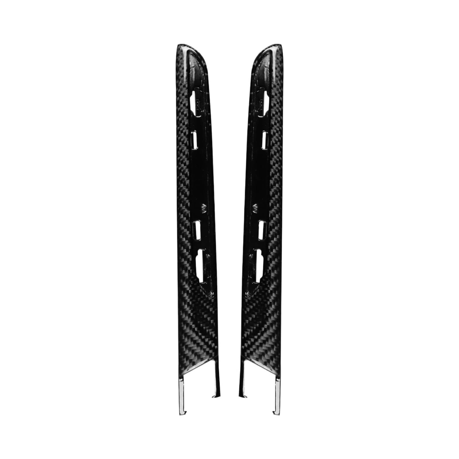 Auto-Seiten-Luftauslass-Entlüftungsschlitz-Spoiler-Kotflügel-Frontdüse aus echter Kohlefaser-Abdeckung, Kompatibel Für BMW M3 F80 M4 F82 F83 2014–2019 Außen von ZDTYKWPH
