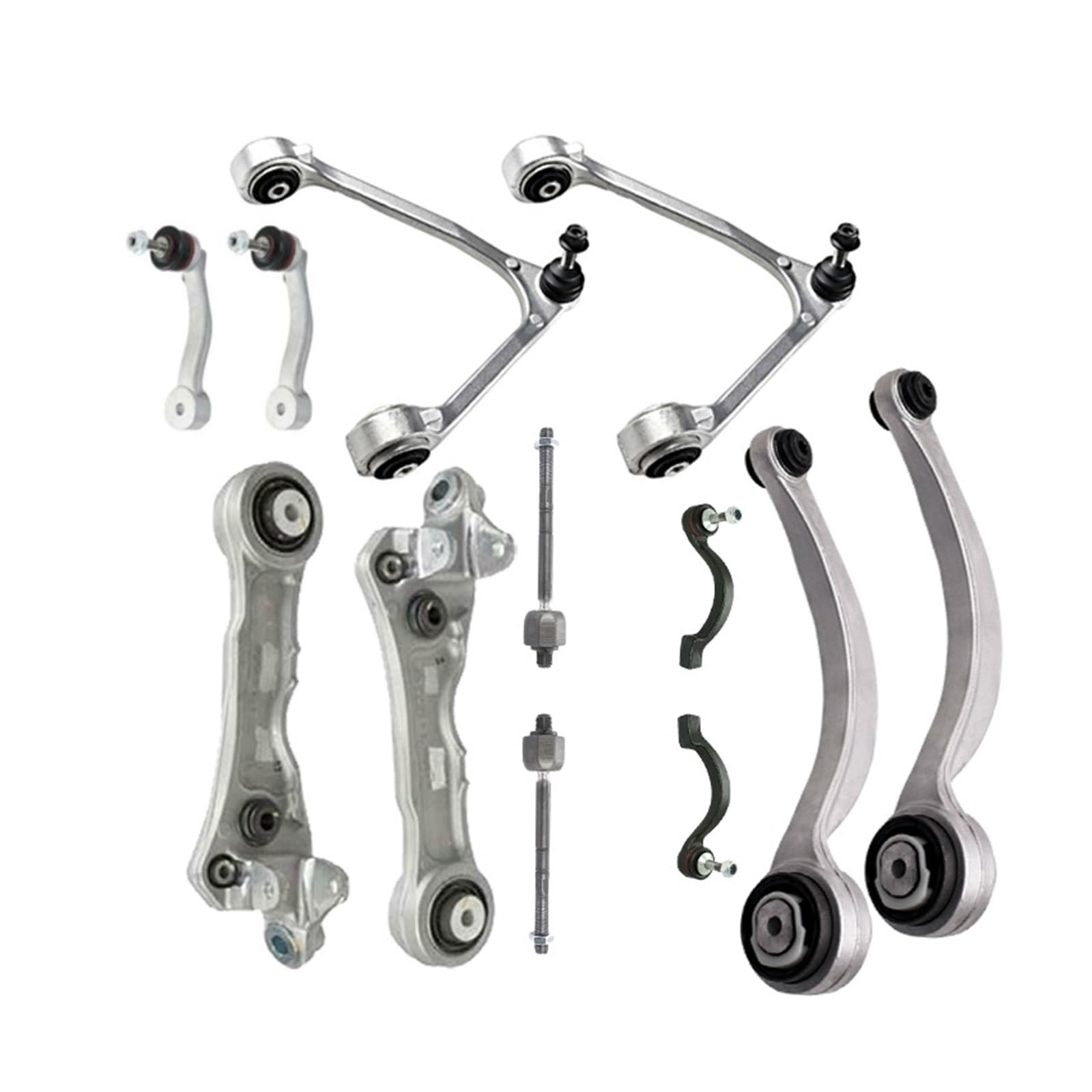 Front Suspension Oberen Unteren Querlenker Kit Kompatibel Für Jaguar XJ X350 XK X150 XF 02-15 von ZDTYKWPH