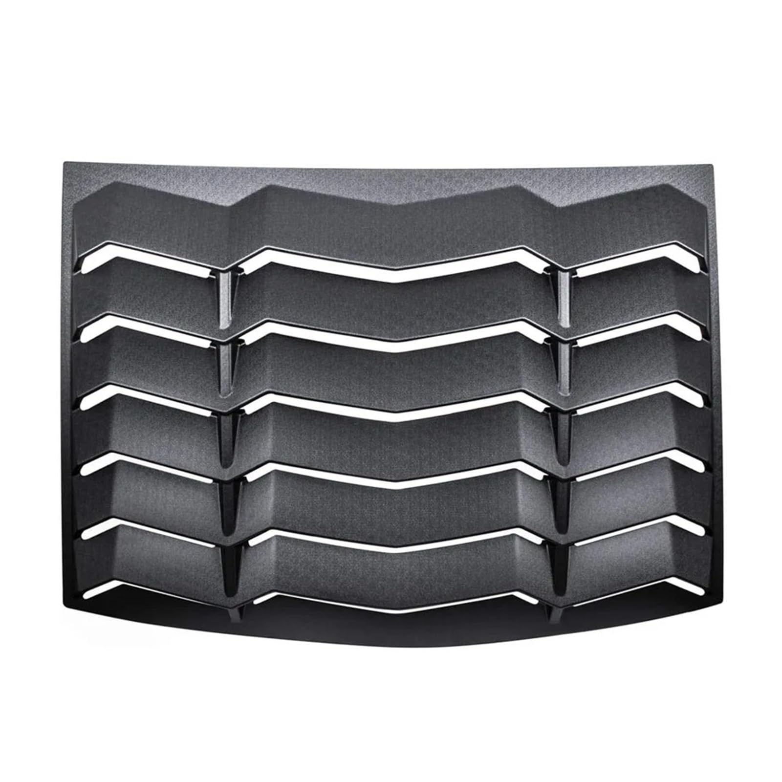 Heckscheiben-Lamellen Kompatibel Für Ford Mustang 2005–2014, automatische Sonnenschutzabdeckung für die Windschutzscheibe, GT Lambo-Stil, individuell, ABS (mattschwarz) von ZDTYKWPH