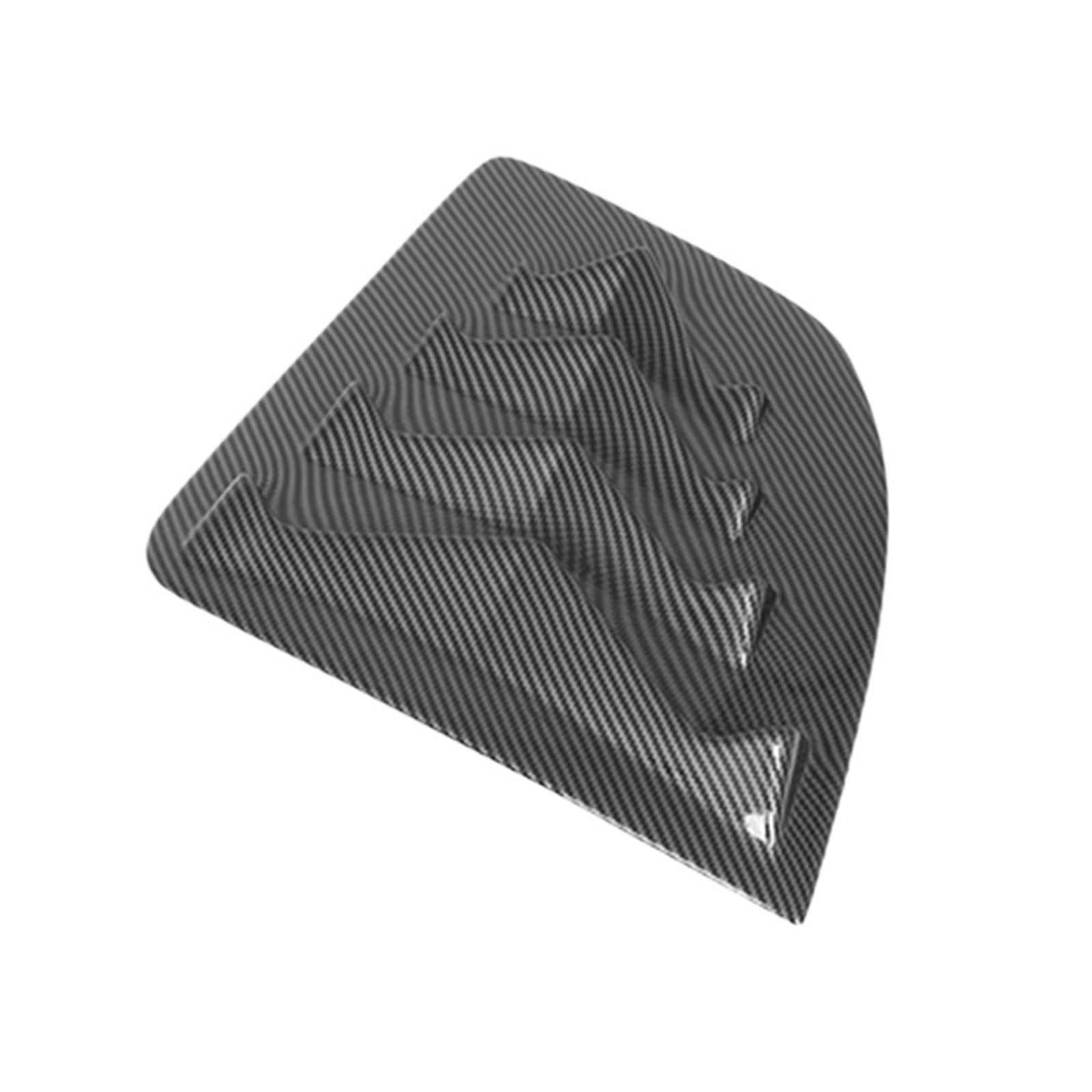 Kompatibel für Haval Dargo 2021 2022 2023 2024 ABS-Material Fenster hinten dreieckige Lamellen dekorativer Rahmen(16801) von ZDTYKWPH