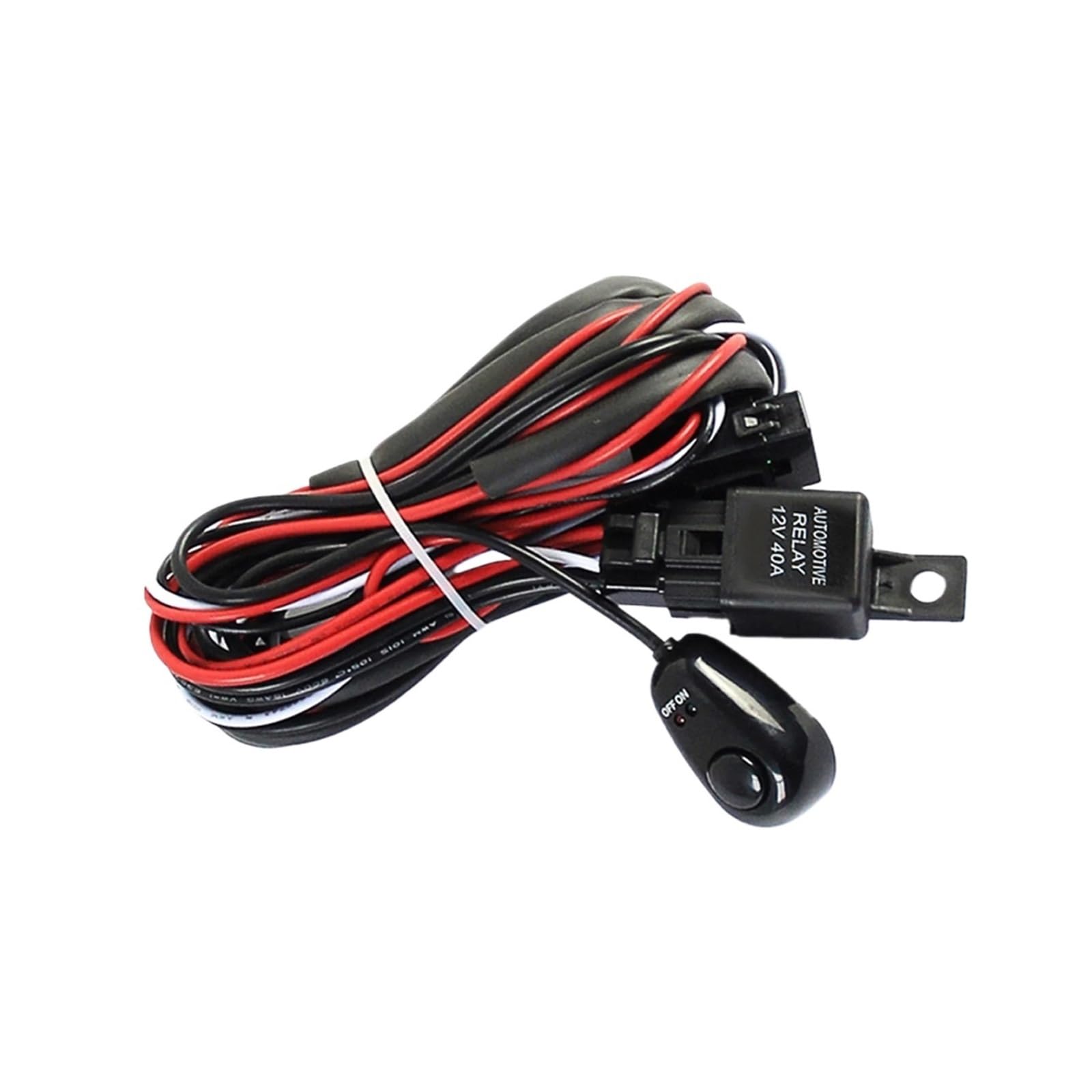 Professioneller Kabelbaum-Kit-Webstuhl für LED-Arbeitsscheinwerferleiste mit Sicherungsrelais 12 V 40 A Professioneller Kabelbaum-Kit-Webstuhl für LED-Arbeitsscheinwerferleiste mit Sicherungsrelais 12 V 40 A von ZDTYKWPH