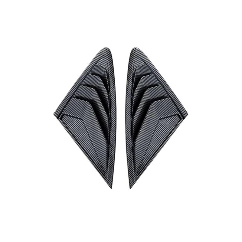 Seitenfenster-Lamellen Kompatibel Für BYD Seal EV Scoop Cover Vent Carbon Surface Spoiler 2022 2023 2024 Dekoratives Zubehör(Carbon look) von ZDTYKWPH