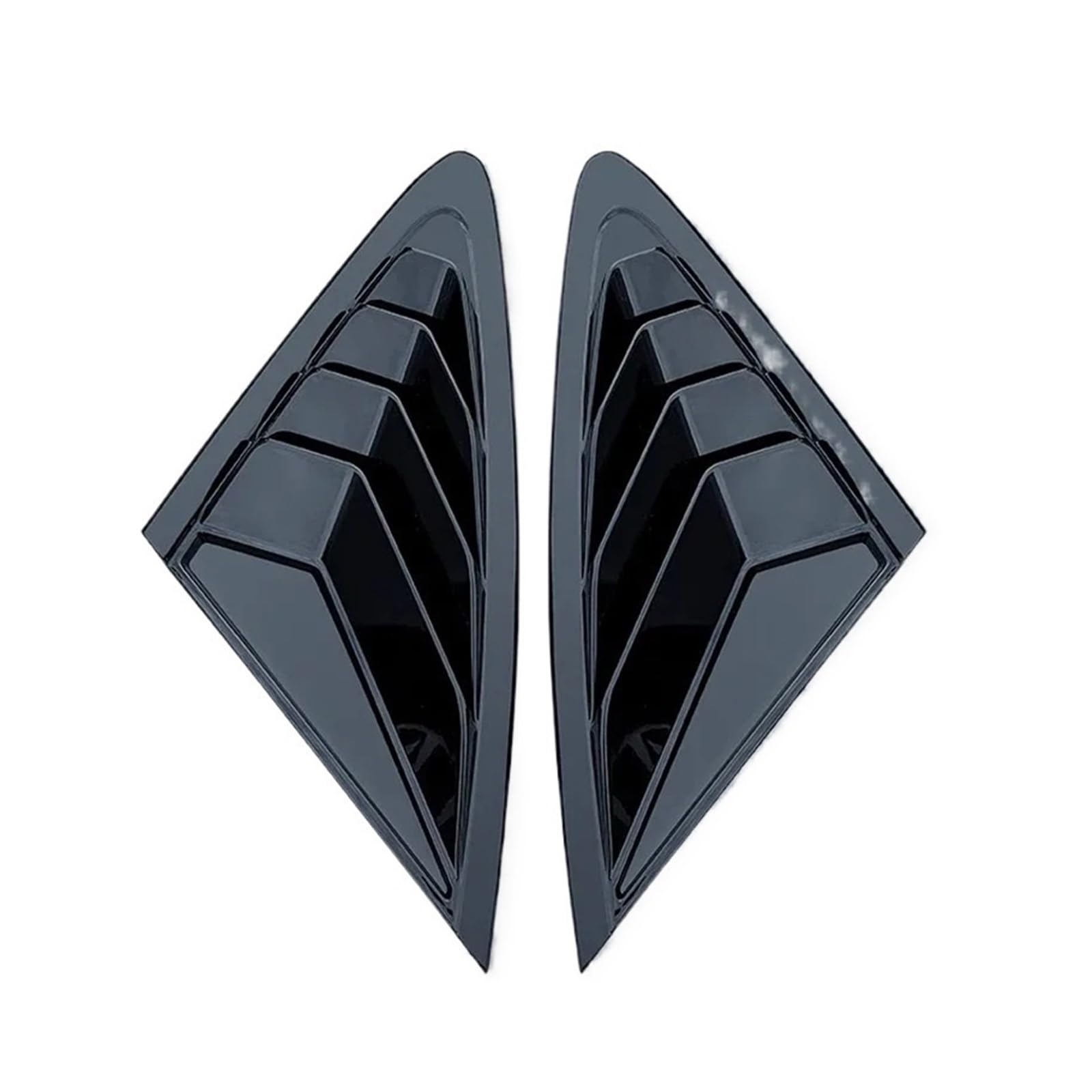 Seitenfenster-Lamellen Kompatibel Für BYD Seal EV Scoop Cover Vent Carbon Surface Spoiler 2022 2023 2024 Dekoratives Zubehör(Gloss Black) von ZDTYKWPH