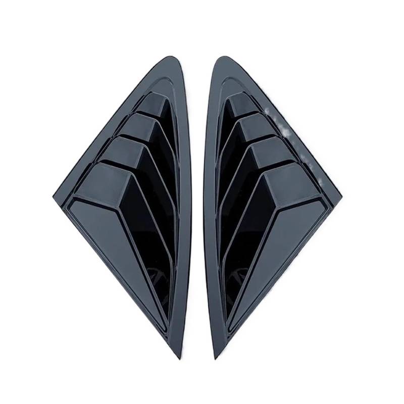 Seitenfenster-Lamellen Kompatibel Für BYD Seal EV Scoop Cover Vent Carbon Surface Spoiler 2022 2023 2024 Dekoratives Zubehör(Gloss Black) von ZDTYKWPH