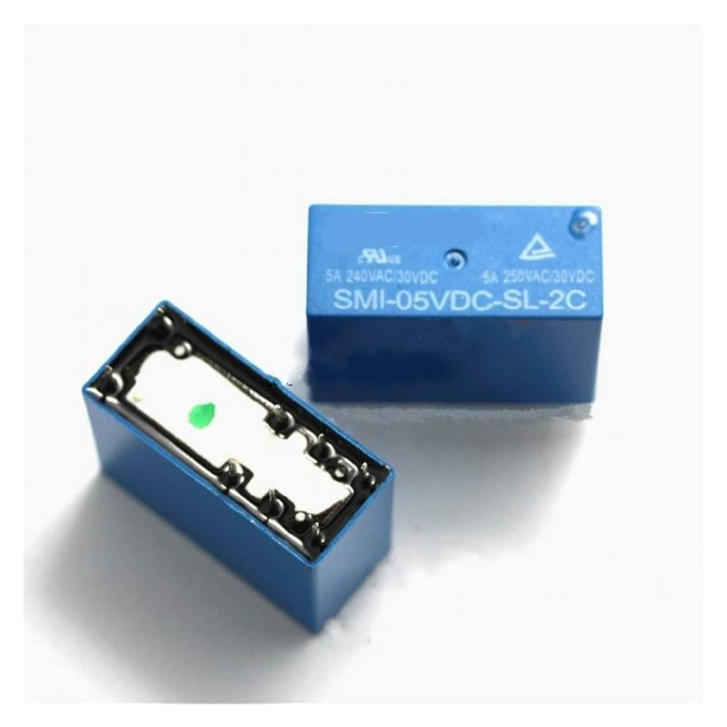 10PCS SMI-05VDC-SL-2C 8pin 5A 250VAC/30VDC 5VDC Power Relay ZDVHOMCB von ZDVHOMCB