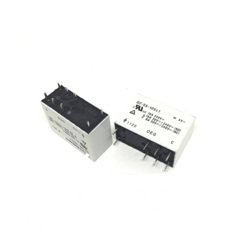 10PCS TE OZ-SS-105L1 8PINS 5V 16A Power Relay ZDVHOMCB von ZDVHOMCB