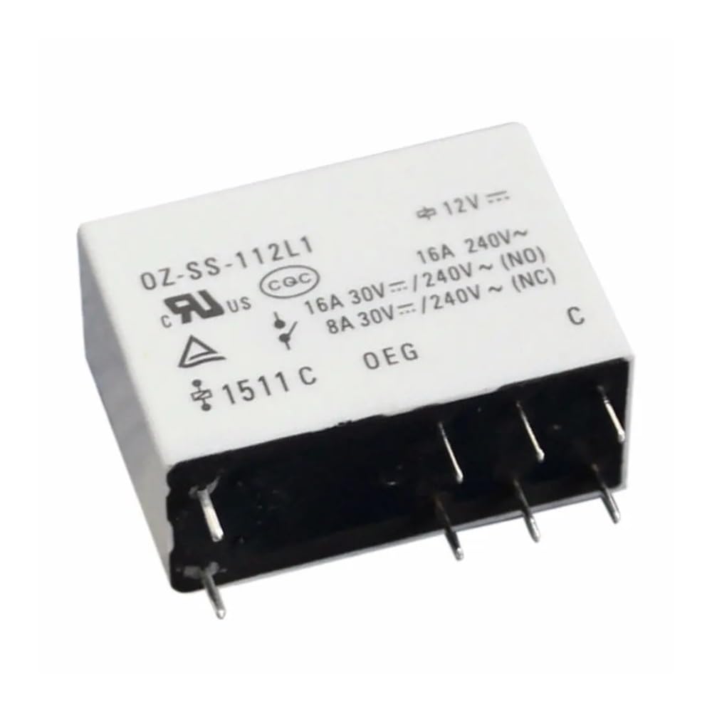 10PCS TE OZ-SS-112L1 8PINS 12V 16A Power Relay ZDVHOMCB 10PCS TE OZ-SS-112L1 8PINS 12V 16A Power Relay ZDVHOMCB von ZDVHOMCB
