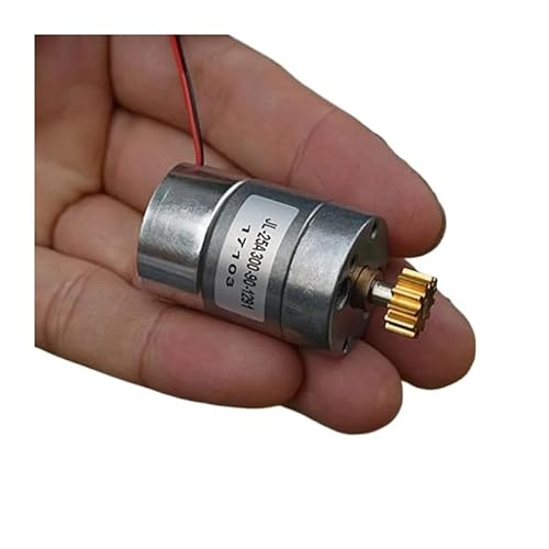 -12V 92 RPM Slow Speed Full Metal Gearbox Gear electronic starter with 12 Teeth Metal Copper Gear Large Torque 1: 90 Reduction Ratio ZDVHOMCB -12V 92 RPM Slow Speed Full Metal Gearbox Gear electronic starter with 12 Teeth Metal Copper Gear Large Torque 1: 90 Reduction Ratio ZDVHOMCB von ZDVHOMCB