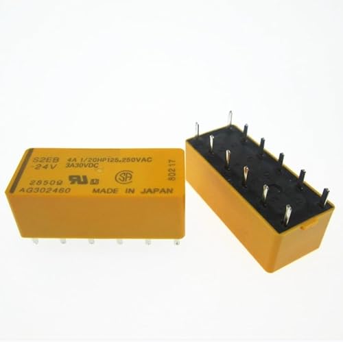 24V relay S2EB-24V S2EB24V 24V 24VDC DC24V DIP12 ZDVHOMCB von ZDVHOMCB