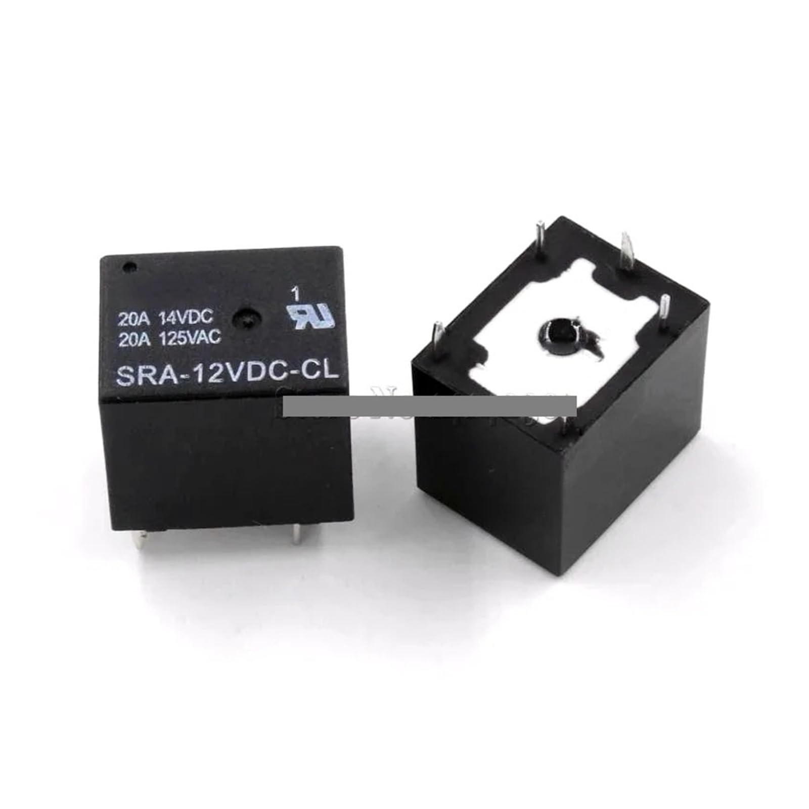 2Pcs 12V 20A DC Power Relay SRA-12VDC-CL 5Pin PCB Type Black Automobile relay ZDVHOMCB 2Pcs 12V 20A DC Power Relay SRA-12VDC-CL 5Pin PCB Type Black Automobile relay ZDVHOMCB von ZDVHOMCB