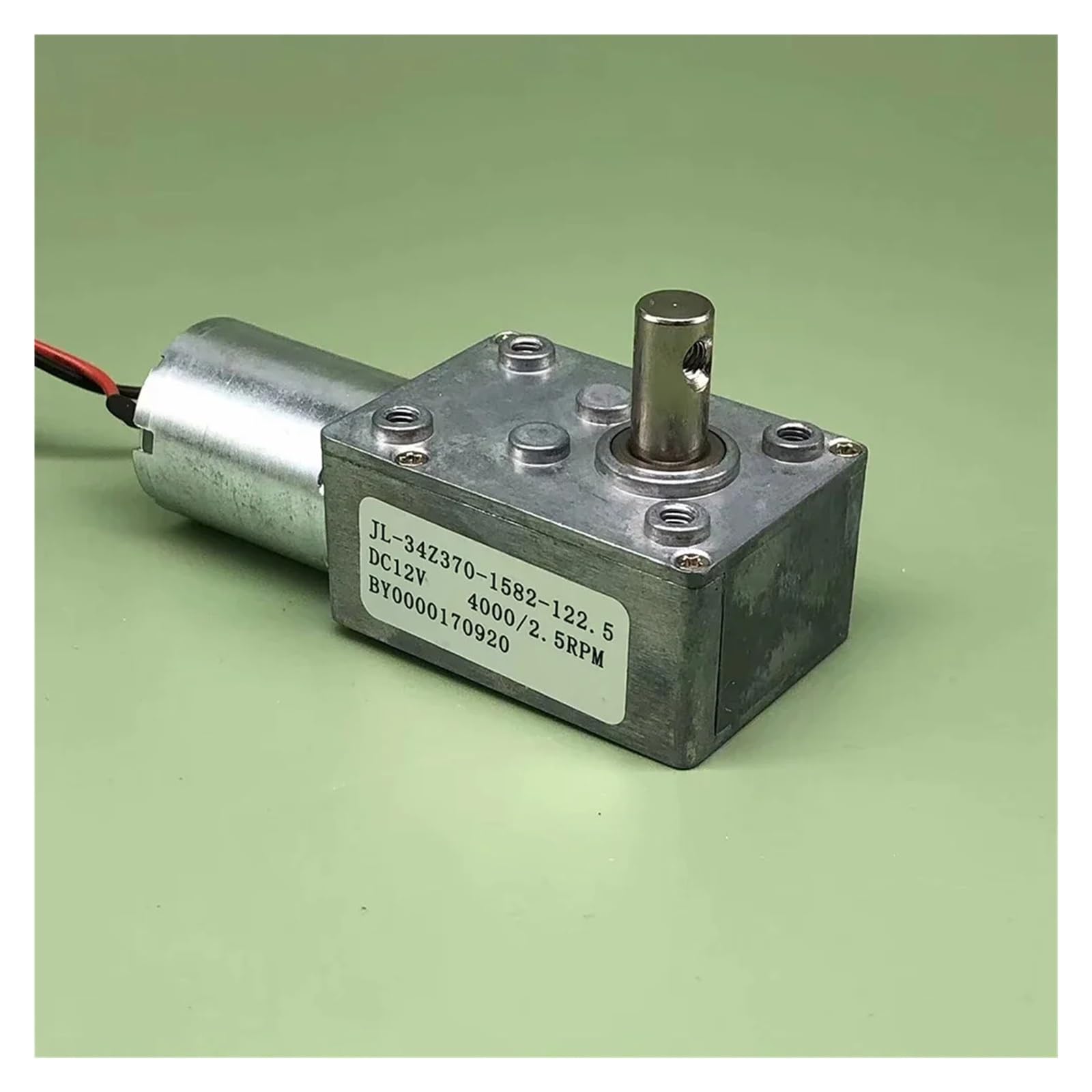370 Turbo Worm Gear Reduction electronic starter DC 12V 24V 2.5-4.5RPM Slow Speed Self-lock Large Torque Gearmotor Ratio 1:1582 ZDVHOMCB 370 Turbo Worm Gear Reduction electronic starter DC 12V 24V 2.5-4.5RPM Slow Speed Self-lock Large Torque Gearmotor Ratio 1:1582 ZDVHOMCB von ZDVHOMCB