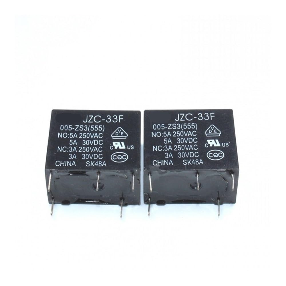 50PCS/lot Power relays HF33F JZC-33F-005-ZS3 5V 5A 250VAC 5PIN rela ZDVHOMCB 50PCS/lot Power relays HF33F JZC-33F-005-ZS3 5V 5A 250VAC 5PIN rela ZDVHOMCB von ZDVHOMCB