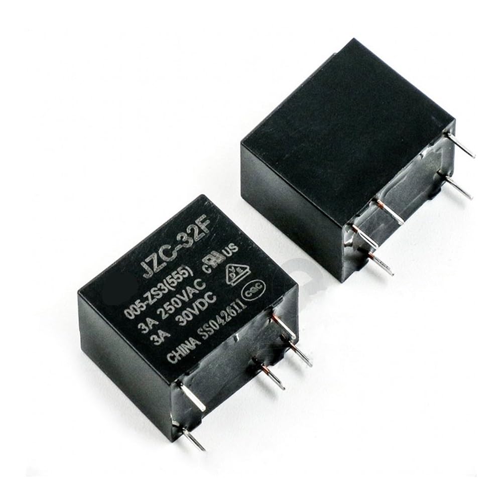 50PCS JZC-32F 5V Power Relays JZC-32F-005-ZS3 3A 250VAC 5PIN relay ZDVHOMCB 50PCS JZC-32F 5V Power Relays JZC-32F-005-ZS3 3A 250VAC 5PIN relay ZDVHOMCB von ZDVHOMCB