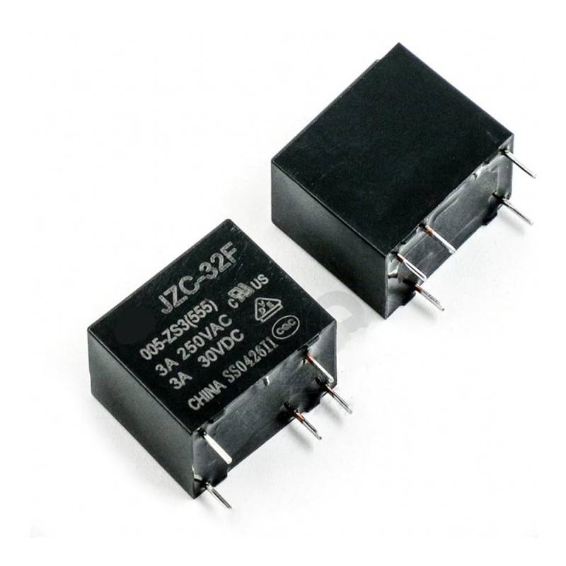 50PCS JZC-32F 5V Power Relays JZC-32F-005-ZS3 3A 250VAC 5PIN relay ZDVHOMCB von ZDVHOMCB