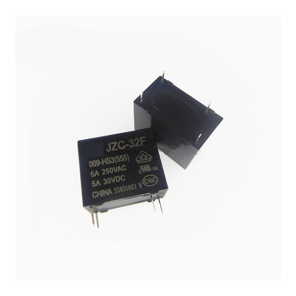 50PCS Power relays HF32F JZC-32F-009-HS3 9V 5A 250VAC 4PIN relay ZDVHOMCB 50PCS Power relays HF32F JZC-32F-009-HS3 9V 5A 250VAC 4PIN relay ZDVHOMCB von ZDVHOMCB