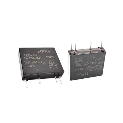 5PCS HFS4 12D-1M relay 12VDC 2A 4 pin 12V JGC-4F(204) ZDVHOMCB von ZDVHOMCB