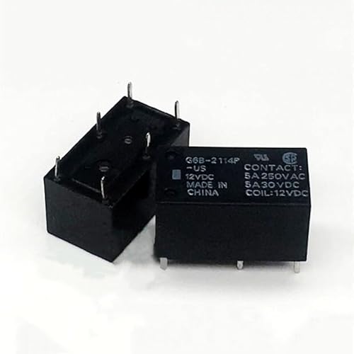 G6B-2114P-US-12VDC G6B-2114P-US 12VDC G6B-2114P DC12V 5A 5v relay DIP6 ZDVHOMCB G6B-2114P-US-12VDC G6B-2114P-US 12VDC G6B-2114P DC12V 5A 5v relay DIP6 ZDVHOMCB von ZDVHOMCB