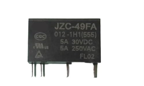 JZC-49FA-012-1H1 JZC-49FA 012-1H1 12VDC 12V 5A relay DIP4 ZDVHOMCB JZC-49FA-012-1H1 JZC-49FA 012-1H1 12VDC 12V 5A relay DIP4 ZDVHOMCB von ZDVHOMCB