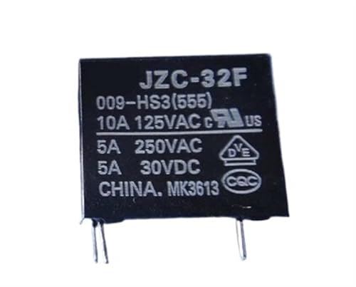 Relay JZC-32F-009-HS3 JZC-32F-009-HS3-9VDC JZC32F009HS3 JZC32F 009HS3 JZC-32F 009-HS3 009-HS3-9VDC DIP4 ZDVHOMCB Relay JZC-32F-009-HS3 JZC-32F-009-HS3-9VDC JZC32F009HS3 JZC32F 009HS3 JZC-32F 009-HS3 009-HS3-9VDC DIP4 ZDVHOMCB von ZDVHOMCB