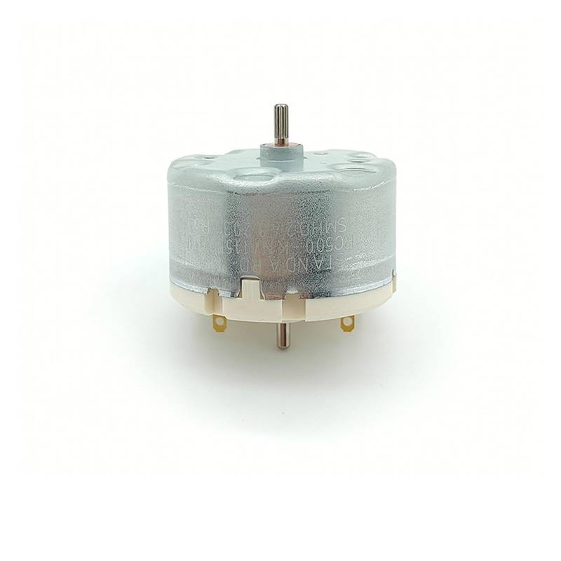 S.M.C electronic starter RC500-KN/11550 500 electronic starter Dual Shaft DC 5V 6V 9V 12V 5150RPM 32mm Round Spindle electronic starter DIY Sweeping Robot ZDVHOMCB von ZDVHOMCB