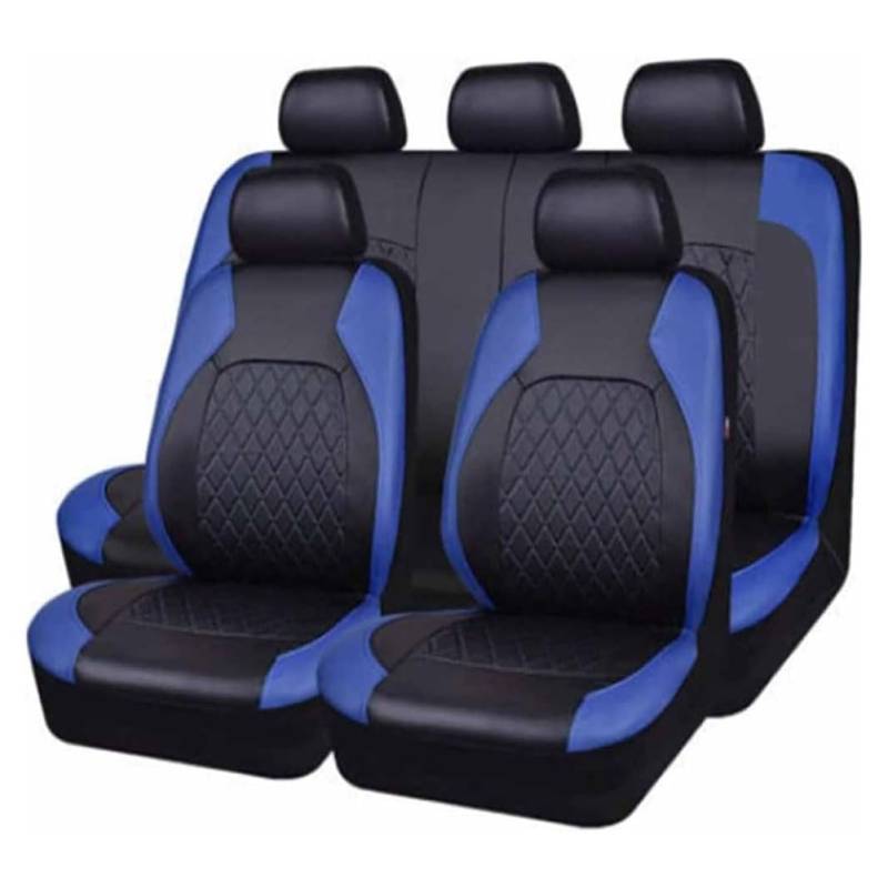 ZDYTPATX Auto SitzbezüGe Sets FüR Duster 3 2024 2025, Pu Leder Sitzauflage Satz Autositzkissen Sitzbezug Sitzschoner Atmungsaktiv ZubehöR,C von ZDYTPATX