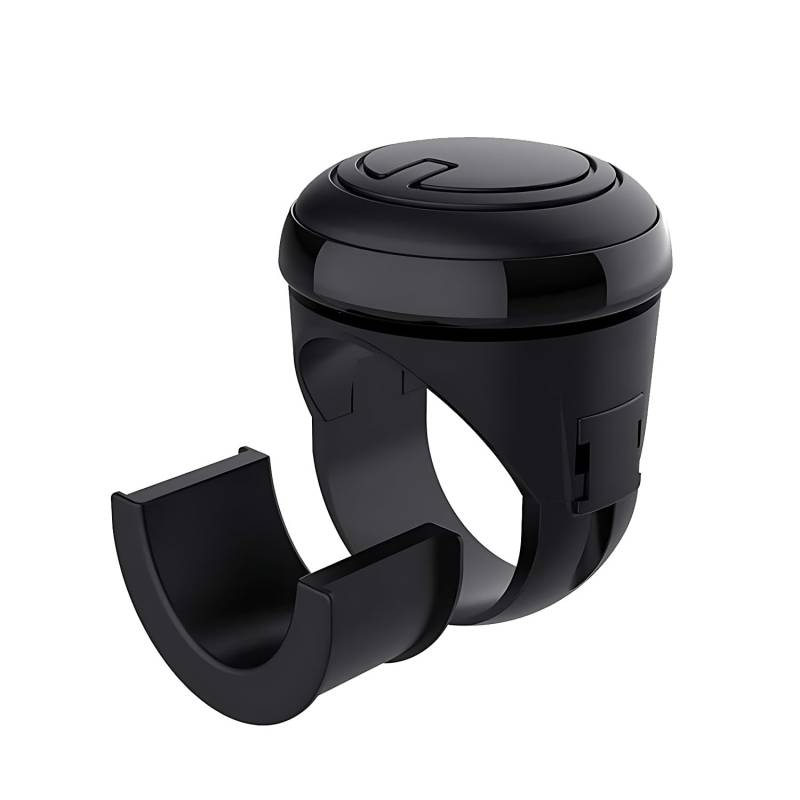 Auto-Lenkrad-Booster-Ball, Fahrhilfe-Booster, Drehgriff-Kugel, Universal-Lenkrad-Kugel, Power-Griff-Spinner, Universal-Fahrzeug-Spinner für Limousinen, Lkws Usw (Schwarz) von ZEACCT