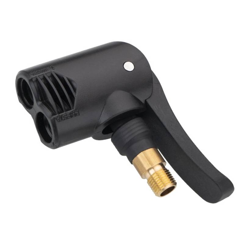ZEACCT 1 Stück Mehrzweck-Anschlusskopf-Ventiladapter, Autoventil Adapter, Fahrradadapter, für Fahrrad Motorrad Auto LKW Reifenfüller (2-In-1 Kann Nicht Entleert Werden) von ZEACCT