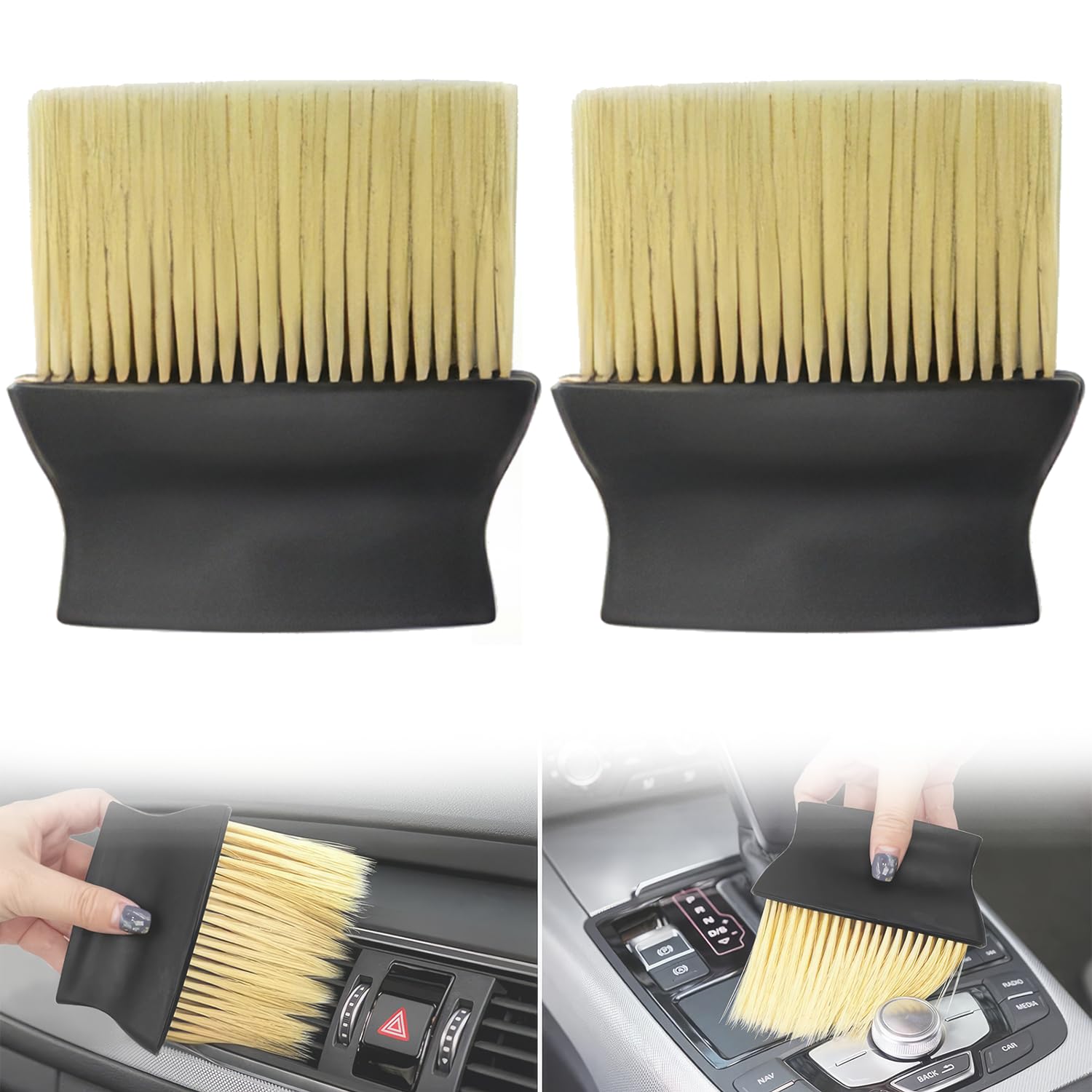 ZEACCT Auto Innenraum Staubentfernungs Pinsel, Hochdichte Ultra-Weiche Detailbürste, Auto Armaturenbrett Staubentfernungs Pinsel, Weiche Borsten Detailbürste, Geeignet für Auto Armaturenbretter ZEACCT Auto Innenraum Staubentfernungs Pinsel, Hochdichte Ultra-Weiche Detailbürste, Auto Armaturenbrett Staubentfernungs Pinsel, Weiche Borsten Detailbürste, Geeignet für Auto Armaturenbretter von ZEACCT