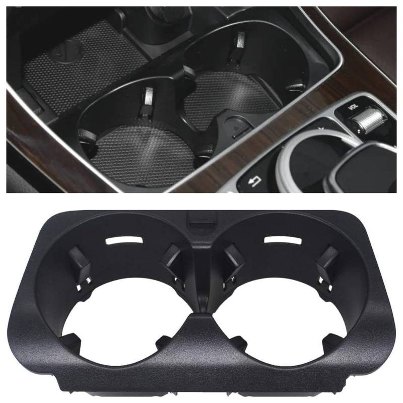 ZEALfix für W205 Mercedes C Klasse Mittelkonsole Getränkehalter,A2056800691,Mittelkonsole Becherhalter für W213 E Klasse Cup Holder W205 Zubehör von ZEALfix