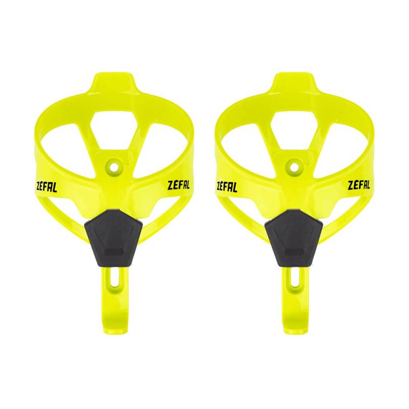 ZEFAL Pack Pulse A2 – Set mit Zwei Flaschenhaltern, leicht, für Fahrrad/Mountainbike/Rennrad, robust und langlebig, 26 g pro Flaschenhalter, Neongelb von ZEFAL