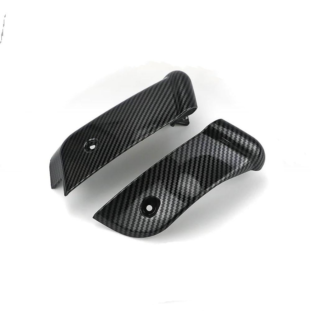 Geräteersatzteile Motorrad Spoiler Abdeckung Links Rechts ABS Kunststoff Verkleidung Glanz Matt Schwarz Carbon Teile Für Vespa GTS 250 300 GTV 2013-2023 (Color : 3) von ZEJAL