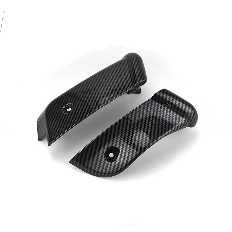 Geräteersatzteile Motorrad Spoiler Abdeckung Links Rechts ABS Kunststoff Verkleidung Glanz Matt Schwarz Carbon Teile Für Vespa GTS 250 300 GTV 2013-2023 (Color : 3) von ZEJAL