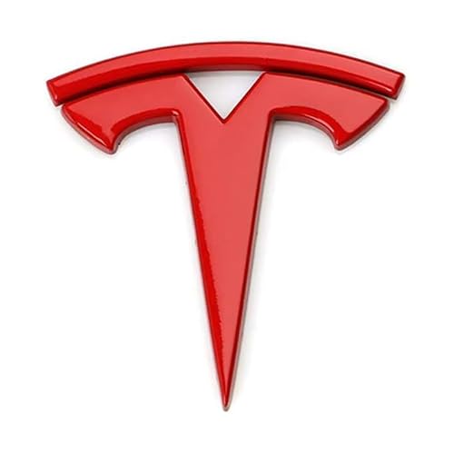 Folie Schutzfolie Dekor, Für Tesla Model 3 Model S Model X Model Y Selbstklebend Passgenau Waschstraßenfest Emblem Auto Dekoration Zubehör von ZELLYA