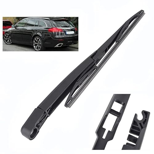 ZELLYA Wischerarm Hinten Scheibenwischer Wischer Set, für Opel Insignia Sport Tourer B 2017-2023 Scheibenwischerarm Blatt Austausch Kunststoff Schwarz ZELLYA Wischerarm Hinten Scheibenwischer Wischer Set, für Opel Insignia Sport Tourer B 2017-2023 Scheibenwischerarm Blatt Austausch Kunststoff Schwarz von ZELLYA